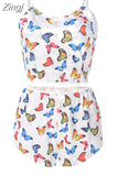 Women 2 piece set Velvet Sleepwear Sexy Spaghetti Strap Shorts Pajamas Suit Ladies Casual Sleepwear Female Pajama Party