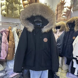 Collar Workwear Pie Down Jacket Women's Mid- 2025 Winter New Small White Duck Down Men And Women Thick