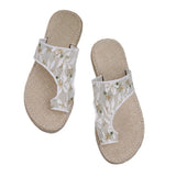 Zingj Thick Bottom Set Toe Slippers Female Summer Wear Mesh Embroidery Light And Comfortable Leisure Beach