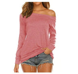 Elegant Style Off-shoulder Casual Women Sexy