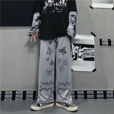 pants streetwear gothic oversize Wide Leg Trousers Casual Hip-hop y2k harajuku femme pantalon vintage dark pant