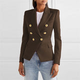 And Autumn Explosion Women's Autumn And Winter New Solid Fashion Casual Suit Short Coat