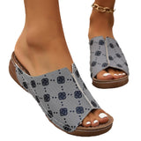 Zingj Size Slippers Female 2024 Summer New Splicing One-Word Fashion Outside Wear Thick Bottom
