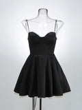 Women's Summer New Sexy Sling Wrapped Breast Fluffy Dress High-End Temperament Mesh Lined