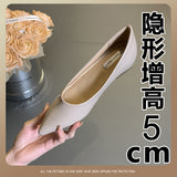 French Tips Increase 5CM Shallow Outside Wear 2025 New Temperament Pedal Fashion Single Shoe