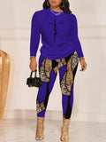 Fashionable Women's Wear Autumn New Independent Station Fashion Leisure Printing