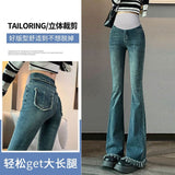 Zingj Pants Autumn Style Outside A Small Bottom Micro Bell Pants Fall Plus Size Jeans Pants Autumn Style-Outfit