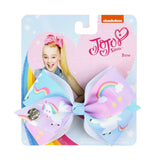 Bows Jojo Siwa Rainbow Printed Knot Ribbon Bow For Girls Handmade Boutique Hair Clip Children Hair