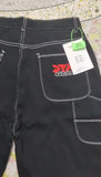 Baggy Jeans Street Hip-Hop Rock Pattern Harajuku Wide-Legged Straight-Leg