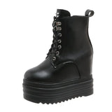 Women's Shoes 2025 Autumn And Winter Martin Boots With Loose Cake Thick-Sided Short Boots Round Head Fashion Women's