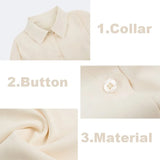 Women Breathable Designer Chiffon Shirts Womens Loose Elegant All-match Chic Stylish Daily Shirt Ladies Streetwear