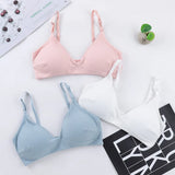 Sexy Bra Deep V Backless Seamless Soft Cup Bras Underwear Women Invisible Thin Cup Padded Comfort Solid Lingerie
