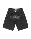 Sales Of Summer Hip-Hop Casual Denim Shorts Men's High Street Retro Simple Wide-Legged Five-Cent