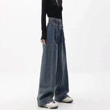 Stitch Details Patchwork High Waist JeansOutfit