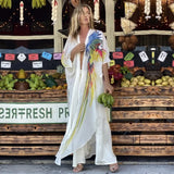 Zebra Pattern White Chiffon Tunic Plus Size Sexy Beach Wear Kimono Summer Clothing For Women Tops and Blouses Shirts