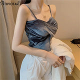 New Velvet Women Sexy Camisole Cross Beautiful Top Multicolor Adjusted Top Fashion Bralette