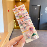 Children Cute Cartoon Fruit Elastic Hair Bands Girls Baby Lovely Rubber Bands Ponytail Holder Kids Hair