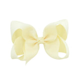 Solid Grosgrain Ribbon Hair Bows With Clip For Cute Girls Handmade Hair Clips Barrettes Hairpins Kids Hair