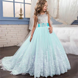 Girl Princess Dress Christmas Dress Girl Party Gown Backless Kids Girls Prom Party Dress New Year Children's