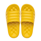 Fashion Household Slippers 3.5 Cm Platform Thick Bottom Soft Non-Slip Slides Massage Soles Men Women Bathing