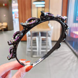 Alice Pearls Elegant Hairbands Men Women Sports Headband Double Bangs Hairstyle Make Up Hairpins Fashion Hair