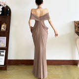 Summer Fashion Trend Women's New V-Necked Bare Back Mesh Splicing Body And Hip