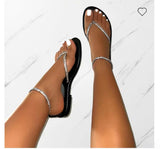 Flat-Soled Sandals Women 2025 Summer New Fashion Jacket Leisure Ebay Beach Women's