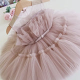 Baby Baptism Dresses 3 2 1 Year Birthday Dress For Baby Girl Clothing Princess Party Dress Christening Tutu Gown