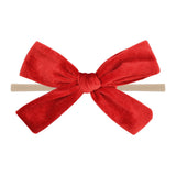 Pcs/lot Baby Nylon Headband Elastic Hair Bands For Girls Rope Turban Bows Bowknot Hairband Toddler Headwear Hair