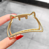 Woman Metal Hair Claws Hair Accessories Chic Barrettes Hair Clips Hairpins Ladies Hairgrip Headwear Girls Ornaments