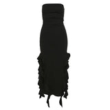 2025 Fashion Trend Women's New One-Word Shoulder Bra Bag Hips Irregular