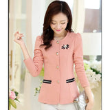 Women 2019 Corsage 4XL 5XXXXXL Plus Size Formal Lady Blazers Jackets for Woman Work Wear Coat Jaqueta Top