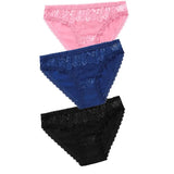 Lace Panties Women's Cotton Underwear Seamless Cute Girls Briefs Lingerie Solid Fashion Female Sexy Panties Plus Size