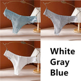 Cotton Panties Women G-String Ladies Sexy Panties Ladies Ladies Thong Underwear Solid Color Comfortable Lace Edge