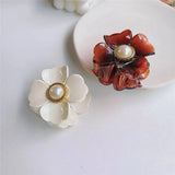 Flower Shape Hair Clips for Women Girls Hair Claw Chic Barrettes Claw Crab Hairpins Styling Bohemia Hair Accessories