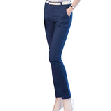 Pencil Pants 2019 Autumn High Waist Ladies Office Trousers Casual Female Slim Bodycon Pants Elastic Pantalones