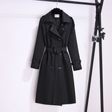 Korea Dongdaemun Classic Long Fashion Windwear Women's Autumn New Korean Version Of Waist Coat In
