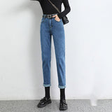 Zingj 2024 New Loose And Skinny Harren Radish Dad Pants-Outfit