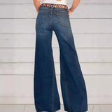 Vintage Wide-Leg Jeans Woman-Outfit