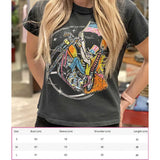 Geometry Graphic Cotton T-shirt Women Summer Round Neck Vintage Tee Shirt Tops 2021 Femme Casual Streetwear Tshirt