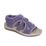 Summer New Beach Sandals Velcro Velcro Round Head Slope Heels Large Size
