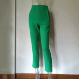 Casual High Waist Pure Color