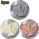Cotton Panties Women Comfortable Underwears Sexy Middle-Waisted Underpants Female Lingerie Big Size Ladies