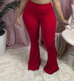 Autumn Sexy High Waist Tight Flared