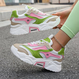Dad Shoes Women 2025 Spring And Summer New Korean Version Of Casual Thick Candy Color Nets Sports Small White