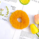 Inches New Winter Women Plush Scrunchie Girls Elastic Hair Bands Ponytail Holder Hair Rope Ties Headwear Hair