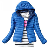 Winter Jacket Women Outerwear Slim Hooded Down Jacket Woman Warm Coat