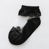 0 to 6 Yrs Toddler Baby Child Girls Ruffle Lace Ankle Cotton Dress Socks Princess Summer Cotton Eyelet Flower