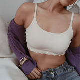 Seamless Fitness Bra For Women Underwear Gathered Shock-Proof Thin Push Up Bra Female Intimate Bralette Lingerie
