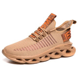 Breathable Men Running Shoes Cushioning Sneakers for Men Outdoor Lightweight Jogging Sport Shoes Traveling Walking